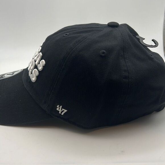 Las Vegas Raiders NFL '47 Clean Up Script Adjustable cotton Hat Black NWT - Picture 4 of 6